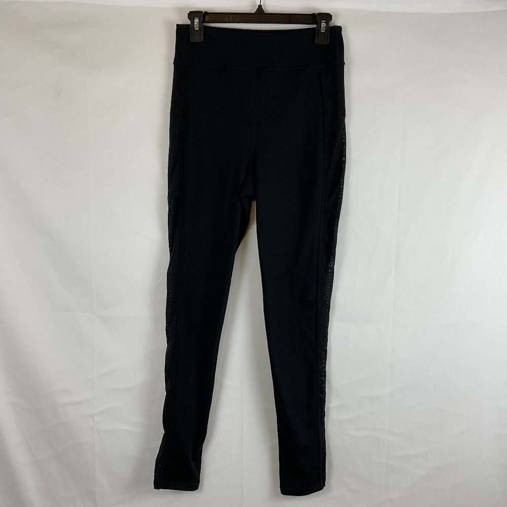 Carbon 38 Leggings M Black Mesh Panel